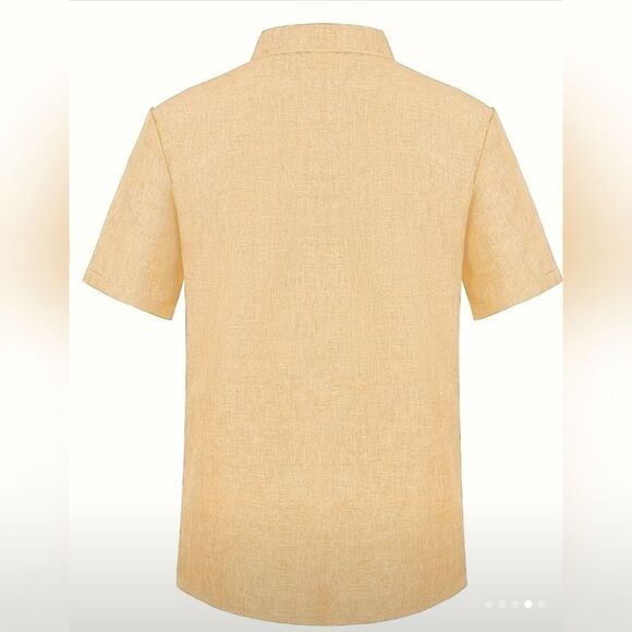 MEN Summer Fashion Short Sleeve Shirt - Picture 2 of 8